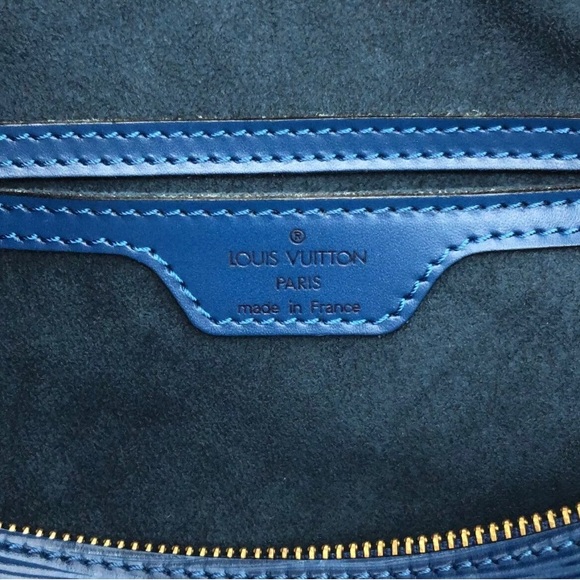 Auth LOUIS VUITTON Soufflot M52225 Toledo Blue Epi MI0965 Handbag - Picture 7 of 12